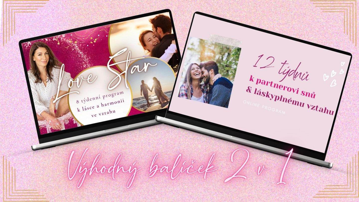 Balíček: Love Star + 12 Týdnů k PS (online programy) – 3 měsíční splátkový kalendář